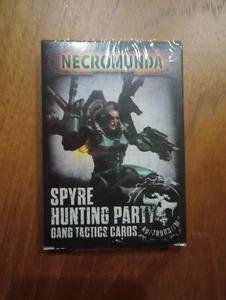 Warhammer 40K Necromunda Spyre Hunting Party Gang Tactics Cards brand new sealed - Picture 1 of 2