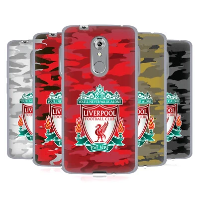 CAPA GEL MACIA CAMUFLADA OFICIAL DO CLUBE DE FUTEBOL Liverpool para telefones zte - Imagem 1 de 4