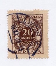 Poland stamp #J74, used - FREE SHIPPING!!