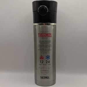 Termo de acero inoxidable aislado al vacío 16 oz termo frío y caliente - Imagen 1 de 4
