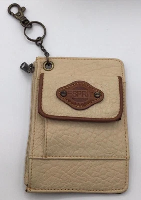 A Rare Vintage Beige Faux Leather Esprit Snap ID Wallet - Image 1 of 3