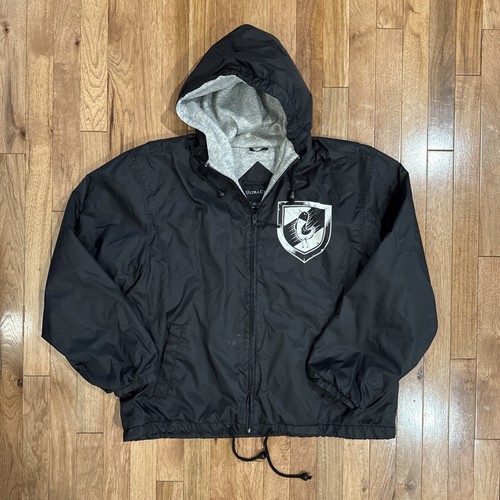 Giacca a vento con cappuccio The Wonder Years Pop Punk Bird Logo Coach M L