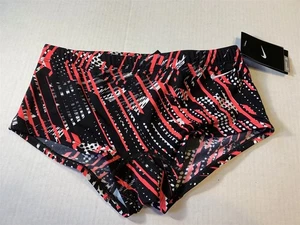 Nike Men's Shark Mod Swimsuit Brief Size 30 NESS7032-673 Racer Pink New - Picture 1 of 9