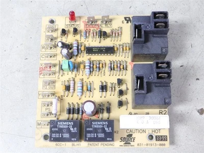 Coleman York 031-01913-000 SOURCE 1 Heat Pump Defrost Control Circuit Board - Image 1 of 4