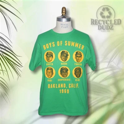 Camiseta Oakland A's Béisbol Niños del Verano 1969 Talla XL Atletismo Serie Mundial  Foto 1 de 4