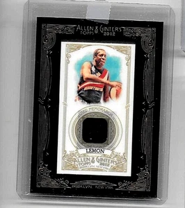 MEADOWLARK LEMON 2012 TOPPS ALLEN & GINTER WORN GLOBE TROTTERS RELIC HOF - Picture 1 of 1