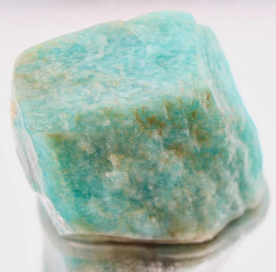 1.44oz Amazonite Blue Teal Raw Natural Rough Crystal Mineral Specimen Brazil - Image 1 of 4