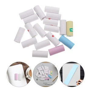 18 Rolls Thermal Paper Child Adhesive Sticker Printing Mini Printer - Picture 1 of 12