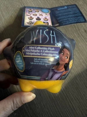 Disney Wish Mini Juguete de Peluche Coleccionable de 3 pulgadas en Wishing Star Blind Nuevo Foto 1 de 2