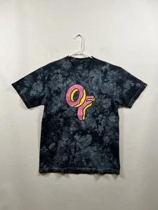 Odd Future Shirt Mens Medium FADED Doughnut Logo Tie Dye Grunge Skater Read Y2K - Picture 1 of 6