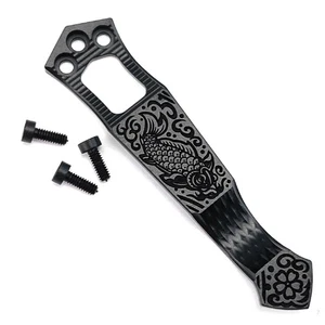 Folding Knife Titanium Alloy Pocket Clip  for Benchmade Emerson 3-hole knives - Picture 1 of 7