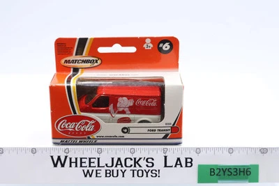 Ford Transit 2000 Matchbox Coca-Cola #92359 Red NEW MISB - Image 1 of 4