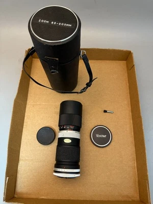 Vivitar Auto 85-205mm f/3.8 Tele Zoom Manual Focus Lens, for Canon FD Mount - Image 1 of 4