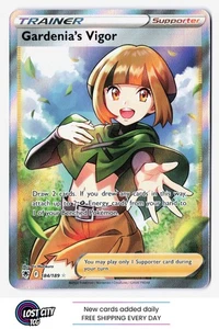 Gardenia's Vigor (Full Art) 184/189 - SWSH10: Astral Radiance Ultra Rare Holo NM - Picture 1 of 2