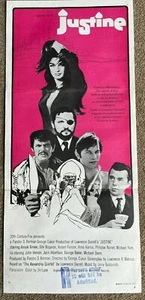 JUSTINE original poster ANOUK AIMEE - Picture 1 of 1