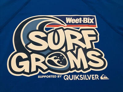 Quiksilver Surf Groms Swim Shirt Rashie Surfing Australia - image 1 of 4