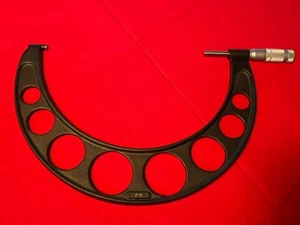 Brown & Sharpe 599-90-6 8-9" Slant-Line Micrometer IN STOCK - Picture 1 of 7