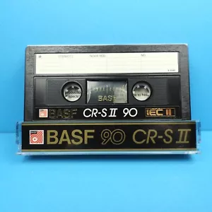 🍒 1x BASF CR-S II 90 * IEC II Type 2 * Tape Cassette Tape кассета * 1986 - Picture 1 of 4