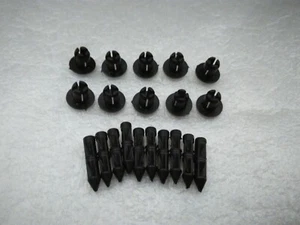 YAMAHA YZF R1 1000 10x FAIRING FASTENER CLIPS TMAX BOLTS SCREWS 90269-06001-00 - Bild 1 von 4