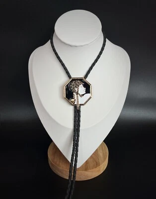 Corbata bolo esmaltada aventurera francesa para mujer collar de boda corbata occidental Foto 1 de 4