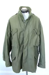 1966 US Army M65 Field Jacket Vietnam Short Medium DSA-100-3378 Alpha Industries - Picture 1 of 13