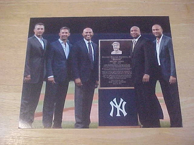 Foto 8X10 Bernie Williams Yankees Monument Park Inductee ENVÍO GRATUITO 3/más Foto 1 de 1