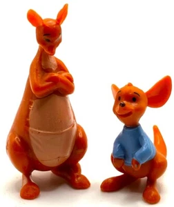 KANGA & ROO Walt Disney Kangaroo WINNIE THE POOH Movie 2 Figure Play Set PVC TOY - Picture 1 of 1