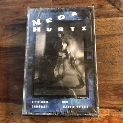 1988 Mega Hurtz Various Heavy Metal Artists Compilation Cassette Tape Sanctuary - Image 1 of 4