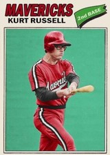 KURT RUSSELL MINOR LEAGUE BASEBALL MAVERICKS ART CARD ## BUY 5 GET 1 FREE ## 