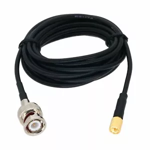 BNC to Microdot Cable For Ultrasonic Olympus GE Krautkramer SONATEST RG174 6~33' - Picture 1 of 4