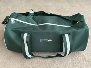 Lacoste Green Duffle Weekend Bag - Picture 1 of 3