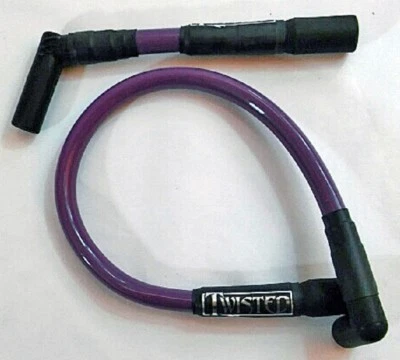 CABLES DE BUJÍA RETORCIDOS DE 12 mm Harley Softail Heritage FXST FAT BOY DEUCE DELUXE  Foto 1 de 2