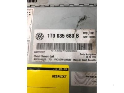 Monitor Navigationssystem VW Passat B6 Variant 3C5 1T0035680B P18821953 - Bild 1 von 3