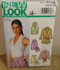New Look Misses Wrap Top Size 6-16 EASY Sewing pattern #6252 uncut