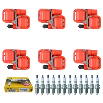 Bobina de encendido de rendimiento y bujía NGK para Mercedes-Benz C240 C280 C320 V6 Foto 1 de 4