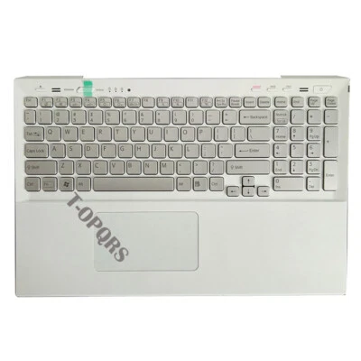 Para Sony VAIO SVS151A11L SVS151C1GL SVS151G1GL EE. UU. Con Teclado Retroiluminado Plateado Foto 1 de 4