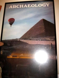 1980 Soda Pepsi Co. Photo Print 37 x 25" Poster Air Balloon Pyramid RARE - Picture 1 of 3