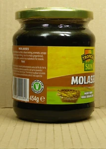 454gr Raw Sugar Cane Molasses/Zuckerrohr Melasse von Tropical Sun VEGAN - Bild 1 von 6
