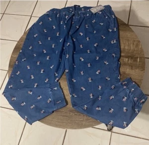Disney Minnie Mouse Denim Jean Jogger Pants size XL NWT - Picture 1 of 8