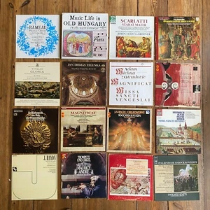 BAROQUE KLASSIK CLASSIC 18x LP SCHALLPLATTE SAMMLUNG - Picture 1 of 13