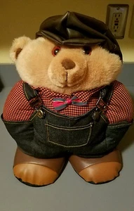 Bear Hard to Find Rare Vintage Shilla Plush - Picture 1 of 5