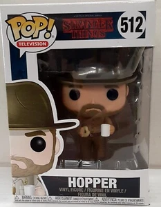 HOPPER (STRANGER THINGS) FUNKO POPFIGUR aus TV-SERIE #512 - 2017 - Bild 1 von 2
