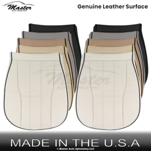 2003-2012 Fits Range Rover Genuine Leather Perforated Front Bottom Seat Covers - Foto 1 di 36