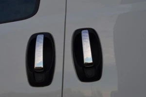 Chrome Porte Poignée Garniture Set Housses Pour Citroen nemo (2008 - Picture 1 of 2