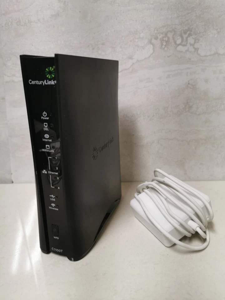 CenturyLink Technicolor C1100T DSL VDSL2 Modem 802.11n WiFi Wireless Router/#M10 - Image 1 of 3
