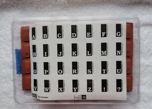 Stampin Up TAG ALPHABET Gummistempelset 28 2005 - Bild 1 von 2