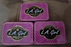 3x L.A. Girl Inspiring Eyeshadow Palette GES336 Glam & Get Going. - Picture 1 of 5