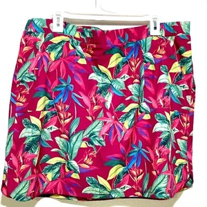 Chicos skort performance tropical summer colorful outdoor sports women 16 New - Picture 1 of 5