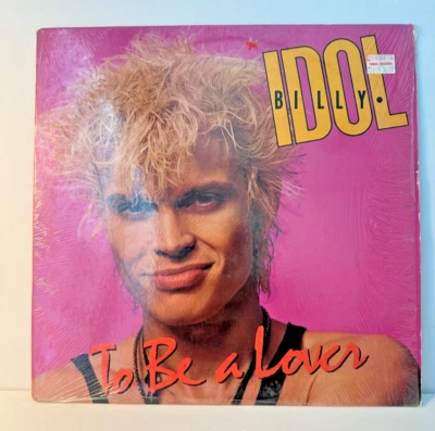 BILLY IDOL "TO BE A LOVER" SINGLE 12" VINYL LP 1986 CHRYSALIS 4V9 43025 W/SHRINK - Image 1 of 4