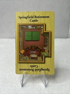 Simpsons Clue Board Game 2002 Single Card REPLACEMENT - Springfield Retirement - Picture 1 of 2
